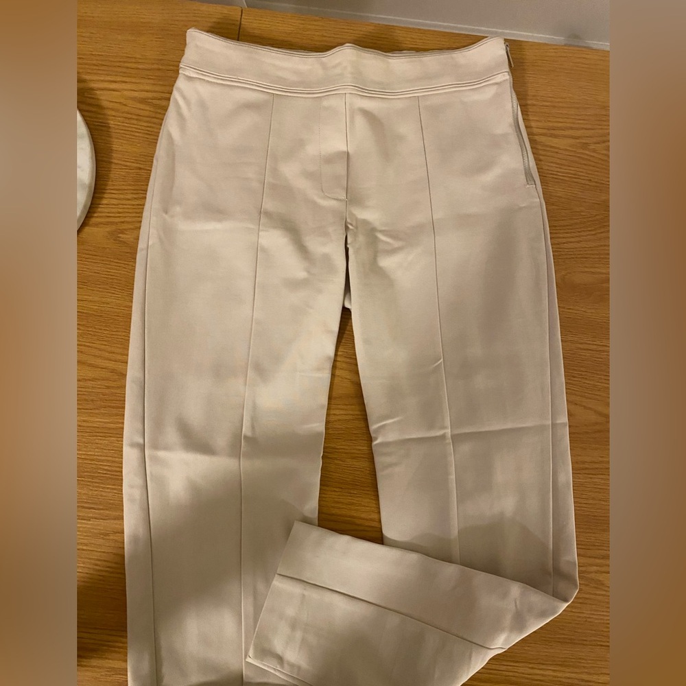 Mango Cream Straight Leg Women's Pants